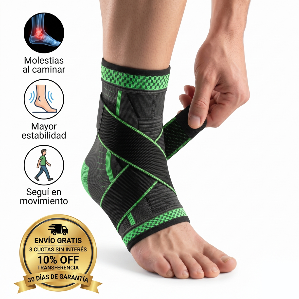 X2 TOBILLERAS FORCE  - VERSIÓN PREMIUM IMPORTADA